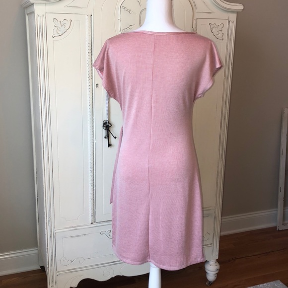 Rae Mode Red Striped Dress - Picture 4 of 9